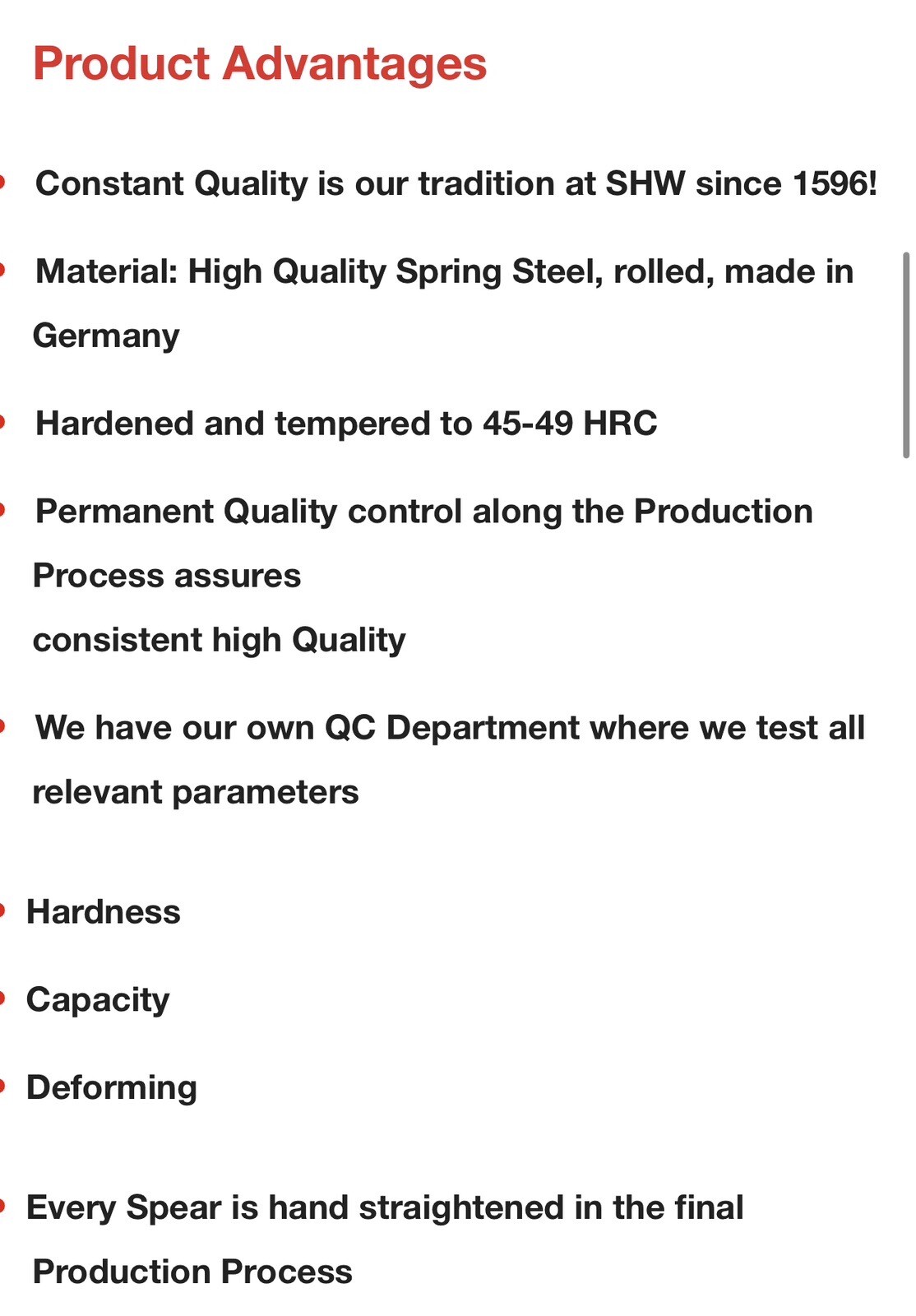 SHW 32"36"39"43"49"55" Square Hay Bale Spear Tine Spike Skid Conus 2 For Tractor