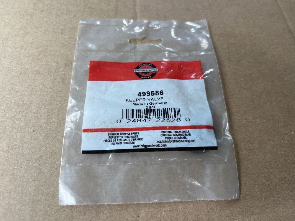Briggs & Stratton 499586 KEEPER-VALVE