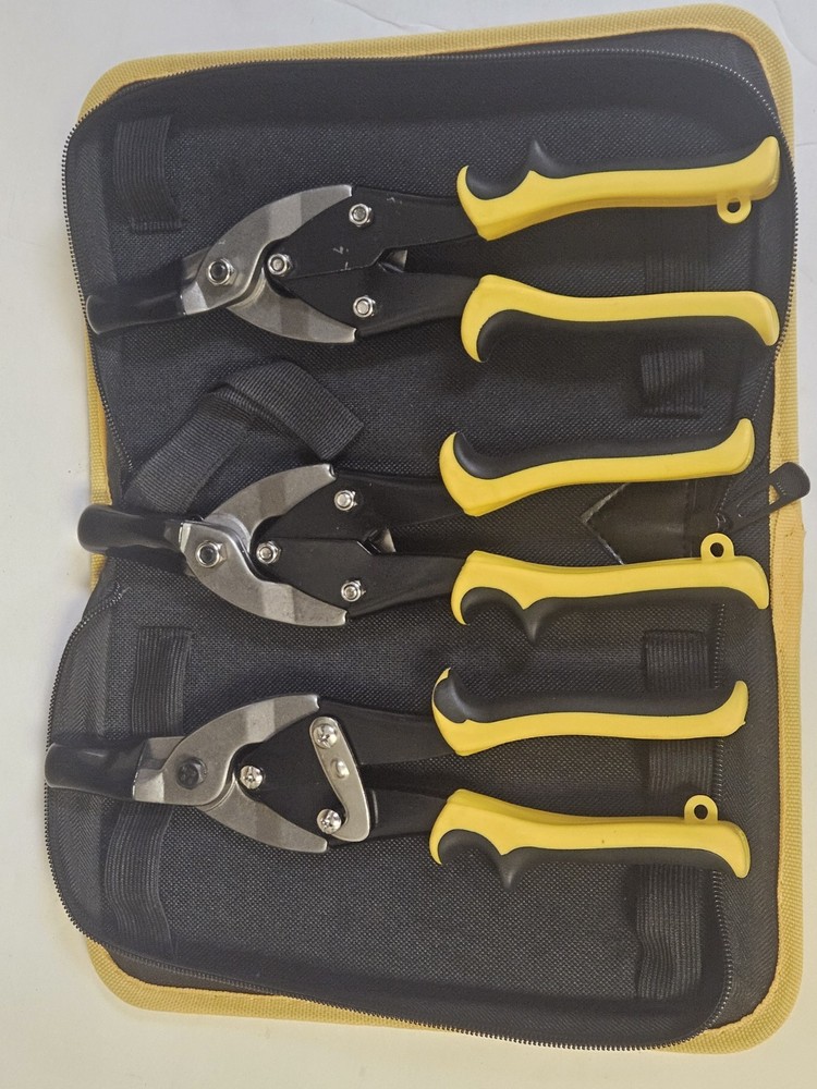 Aviation Snips Set, 3-Piece