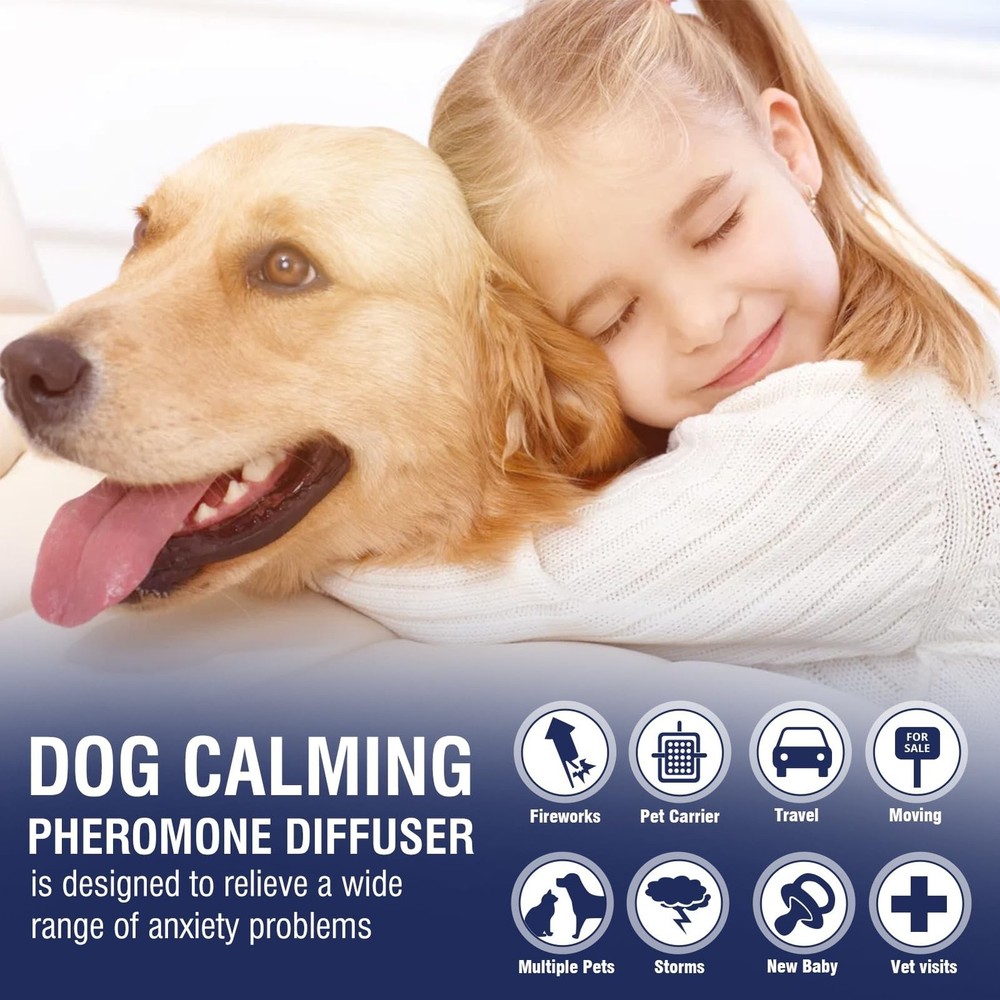 Calming Diffuser Kit Appeasing Dog Pheromones Pheromone Diffuser to Calm (3 P...