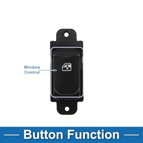 Power Window Switch Rear Passenger Side Window Control Switch for Kia Rondo