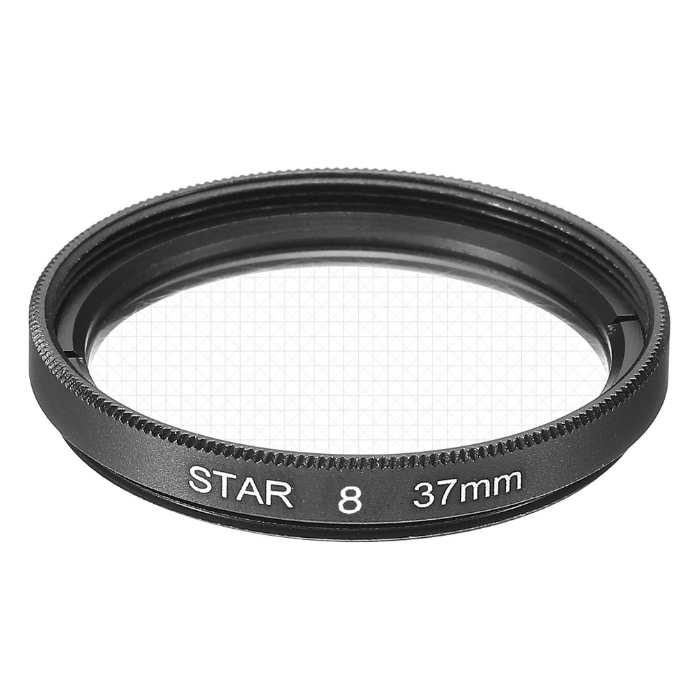 37mm Star Lens Filter, Starburst Lens Filter 8 Points
