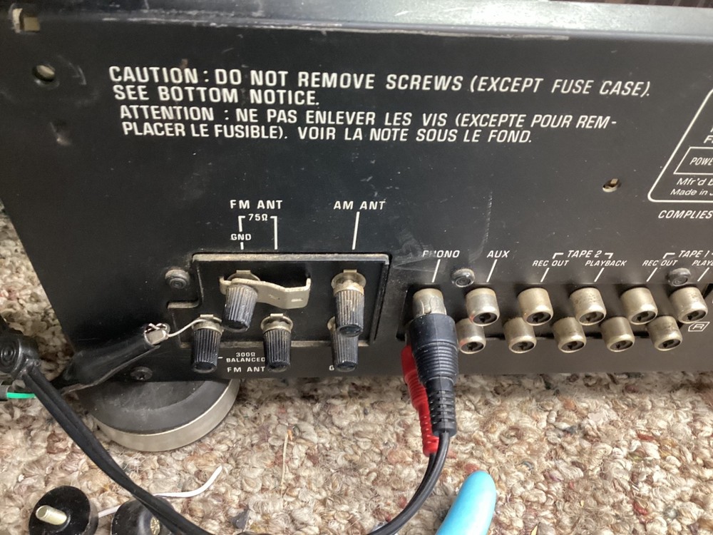 Technics SA-500 Stereo Receiver