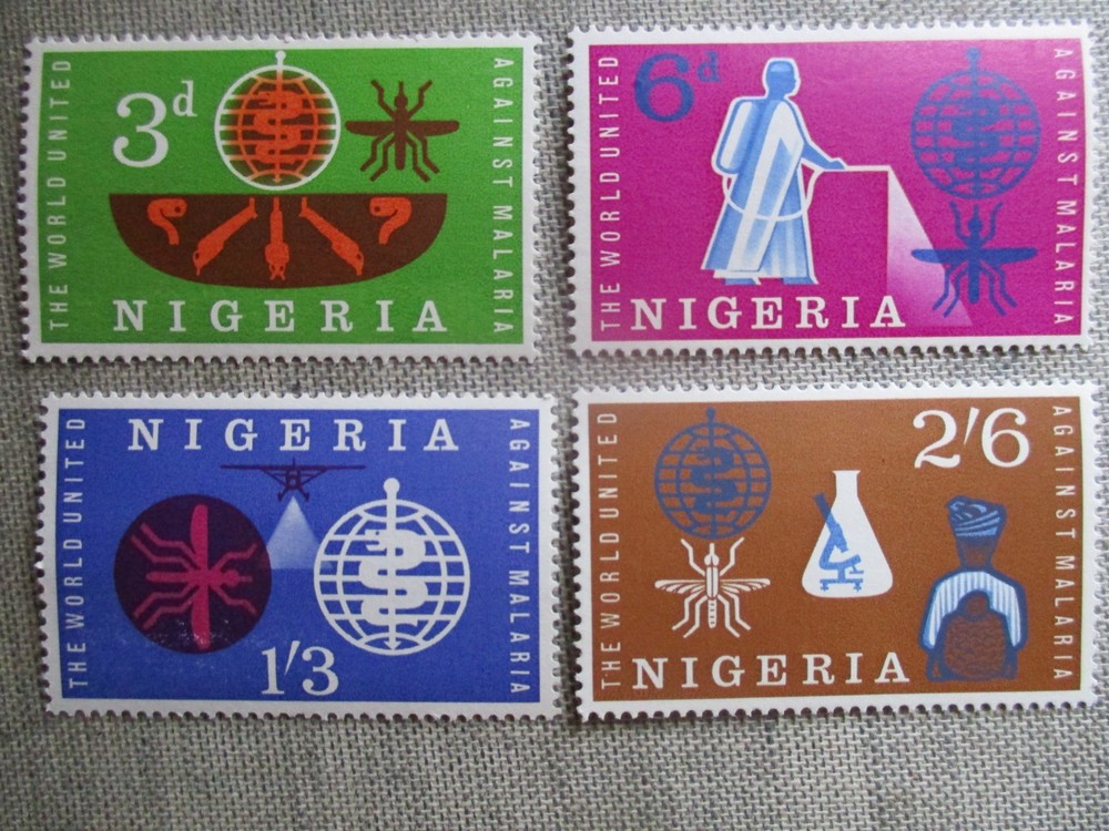 Nigeria, Scott# 128-131, MNH