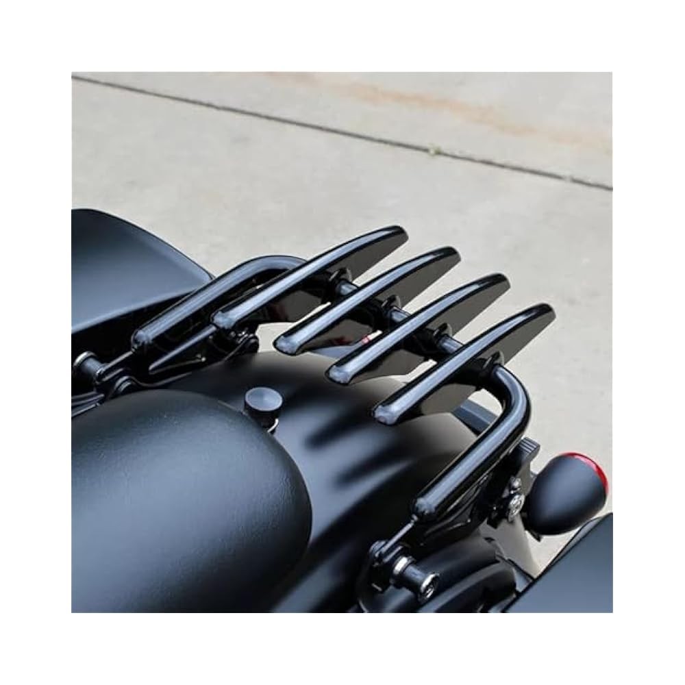 For Stealth Luggage Rack for Bikes, Hidden Hardware, Sleek Design
