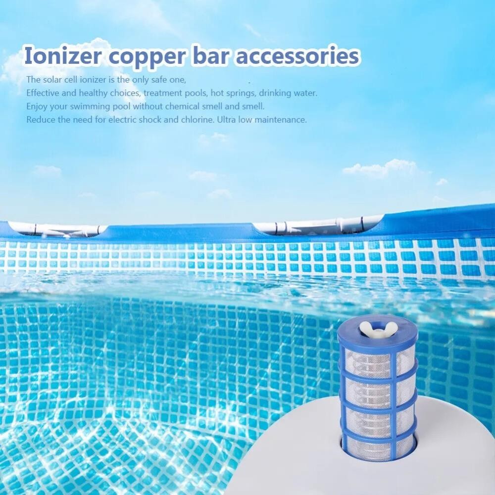 Solar Pool Ionizer Replacement Copper For Swimming Pool Purifier Accessories New