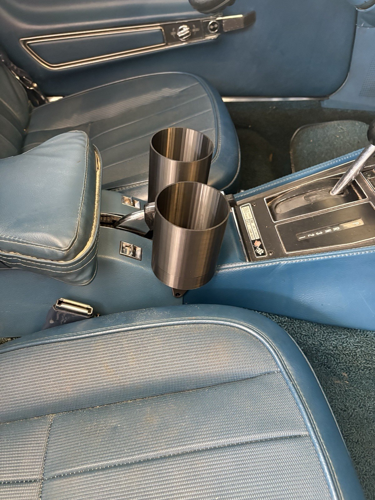 C3 Corvette Cup Holder Chevrolet Chevy under E brake 1968 - 1982 - fits Stanley