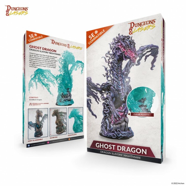 DNL0037 Archon Studio Dungeons & Lasers: Dragons - Ghost Dragon