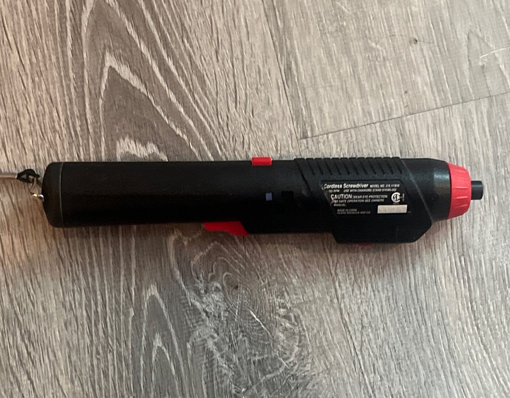 craftsman Cordless Screwdriver Model 973.111380 2.4V TOOL ONLY UNTESTED