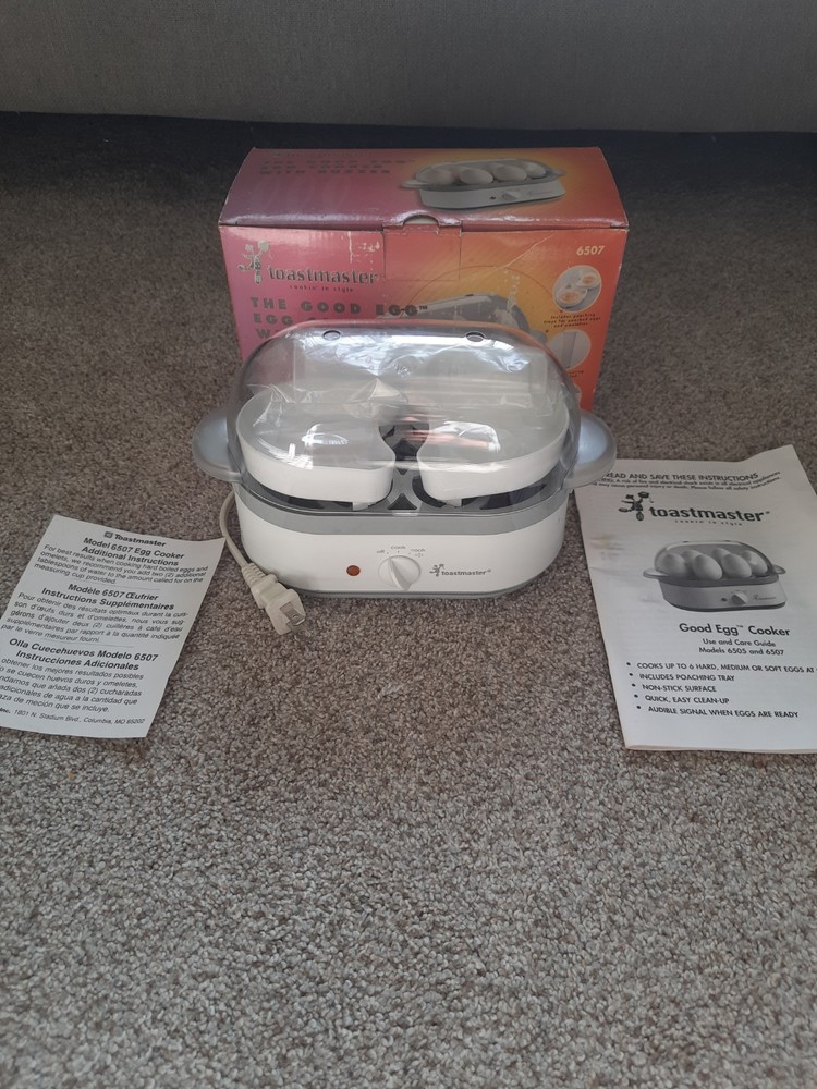 Toastmaster Good Egg Cooker Model 6507