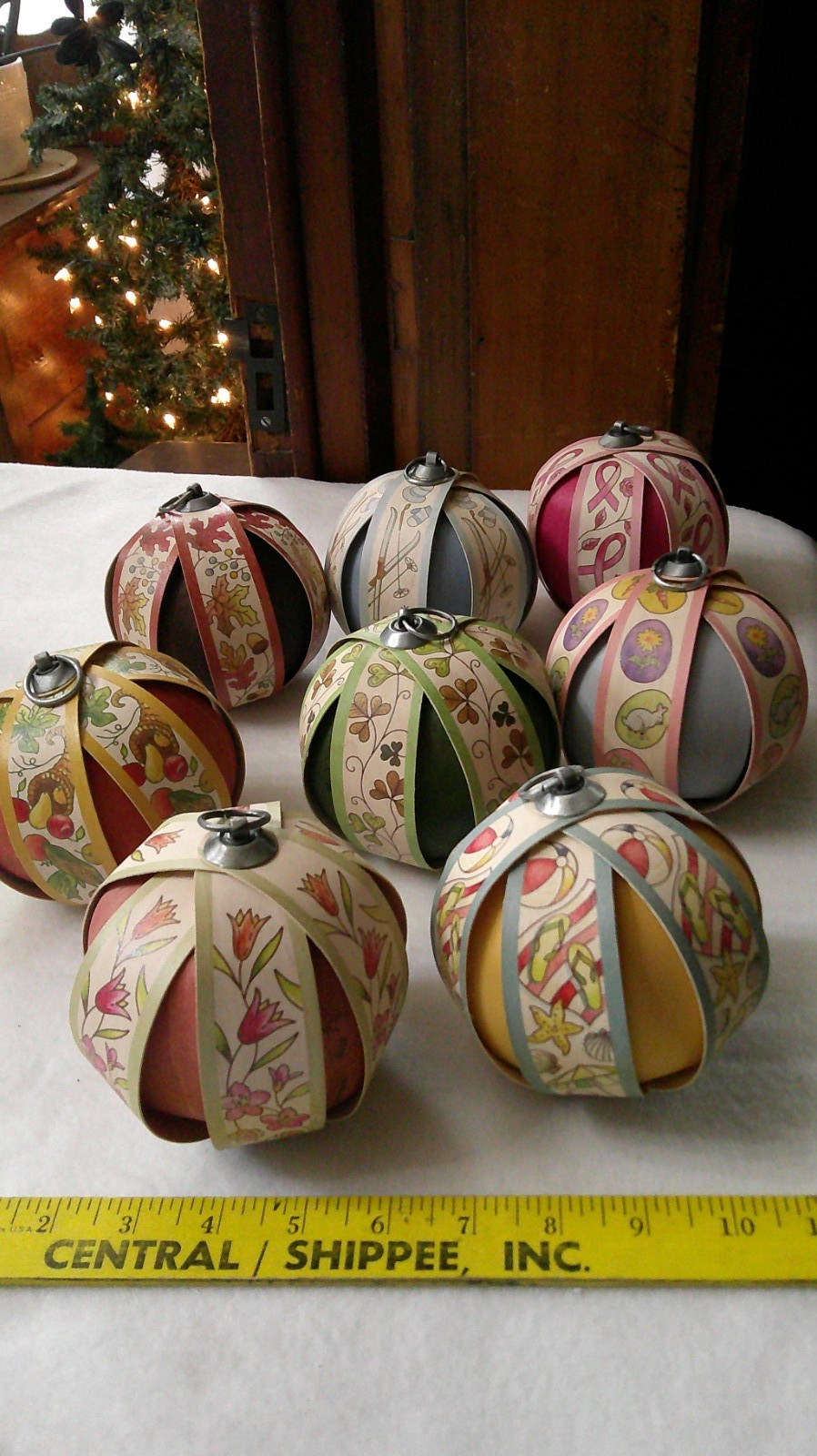 LONGABERGER TREE OF LIFE SPLINT ORNAMENTS YOU PICK NOS