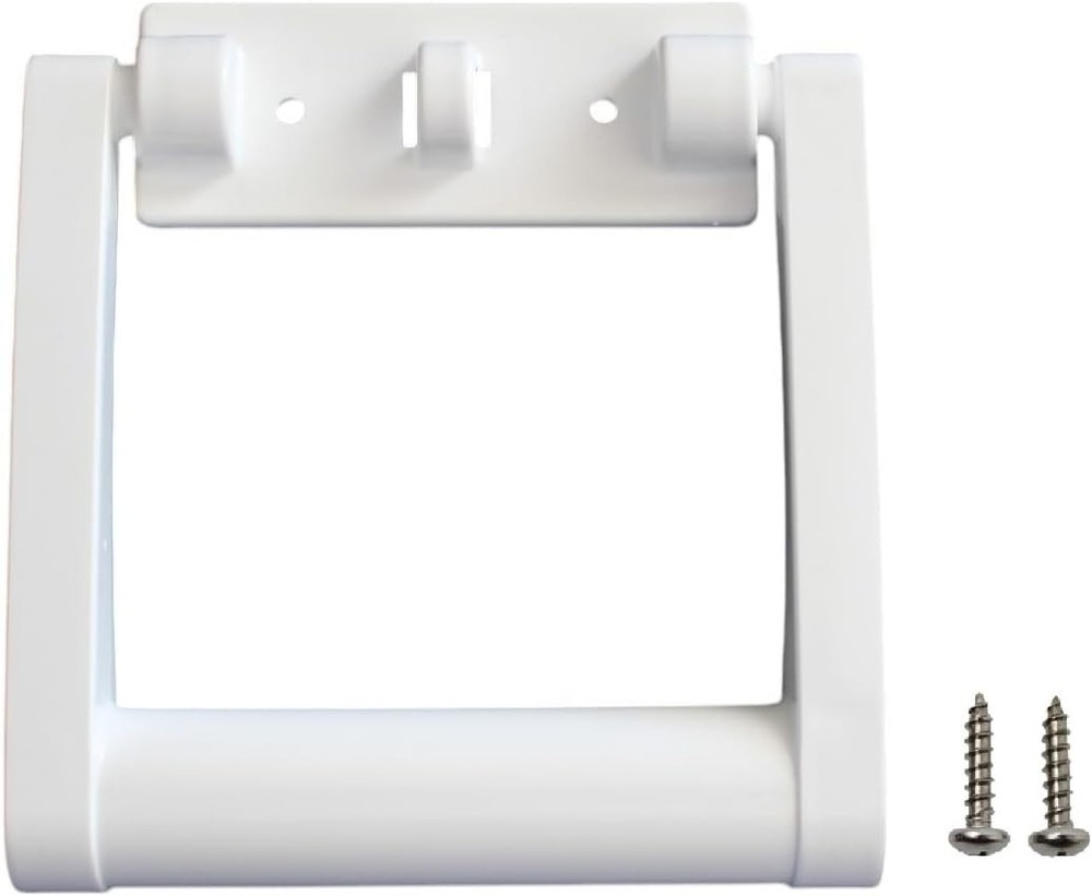 Durable White Plastic Handles for 25-72 qt Igloo Coolers - Quick Repair Solution
