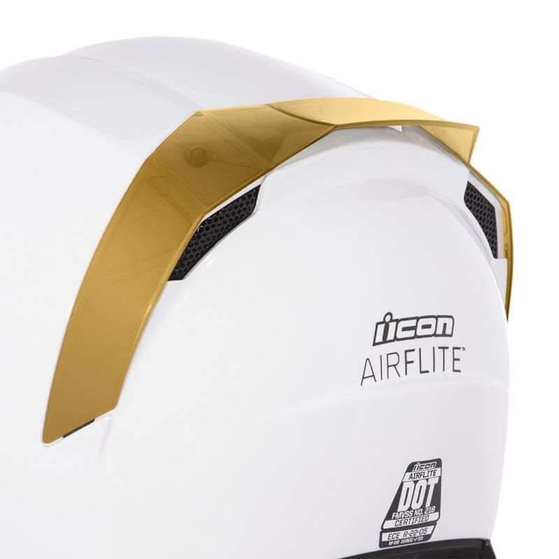 Icon Airflite Motorcycle Riding Racing Helmet Rear Spoiler - Pick Color