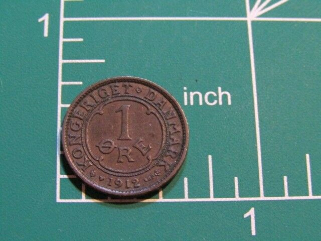 Denmark 1912 1 Ore Coin
