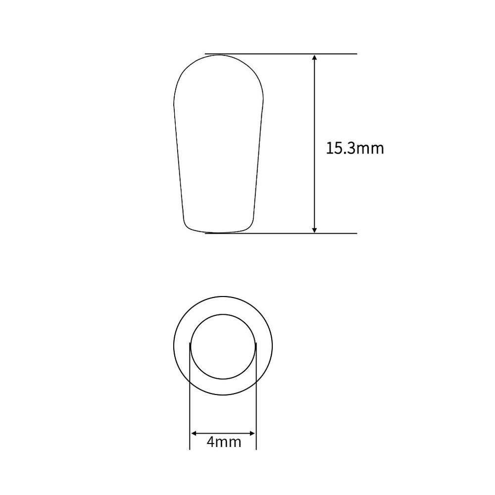 FLEOR 22PCS Guitar 3 Way Toggle Switch Tips Pickup Selector Tip Knobs 11 Colors