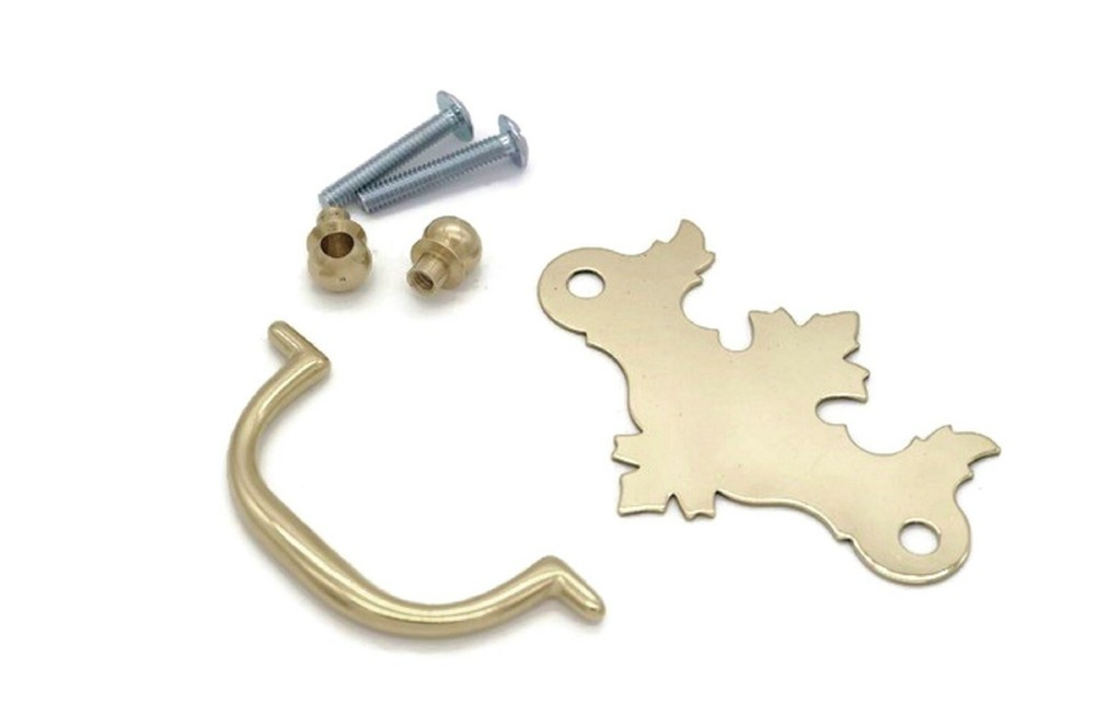 Chippendale Drawer Pull Antique Victorian Early American Drawer Pull 2" Centers