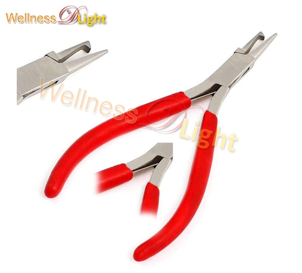 WDL Mini 5" Split Ring Pliers (Pvc Red Handle Colors) Hand Tools