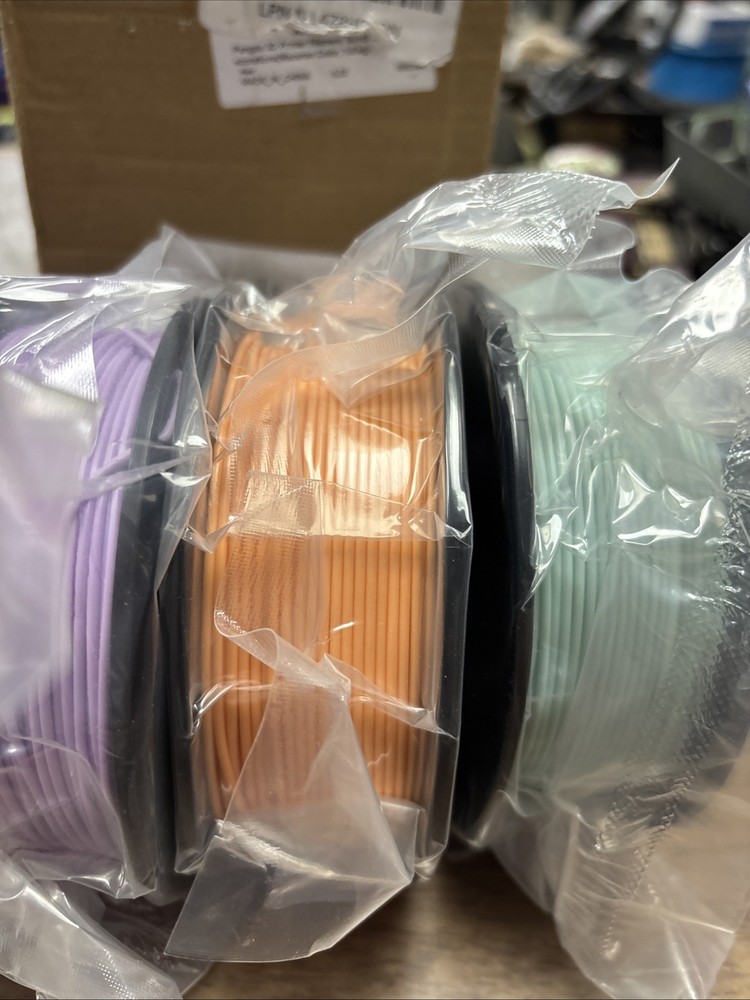 Pangea 3D Printer Filament Bundle 1.75mm 6 Colors (B-25)