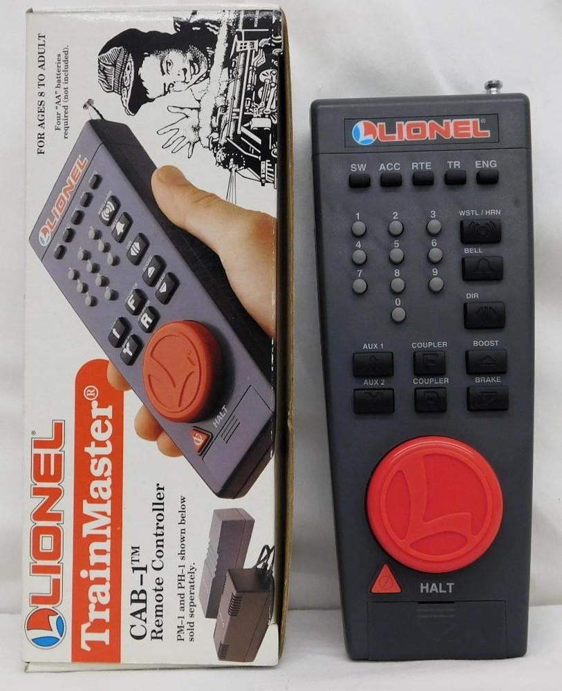 Lionel 6-12868 CAB-1 TMCC Remote Control handset Trainmaster Command Control C-8