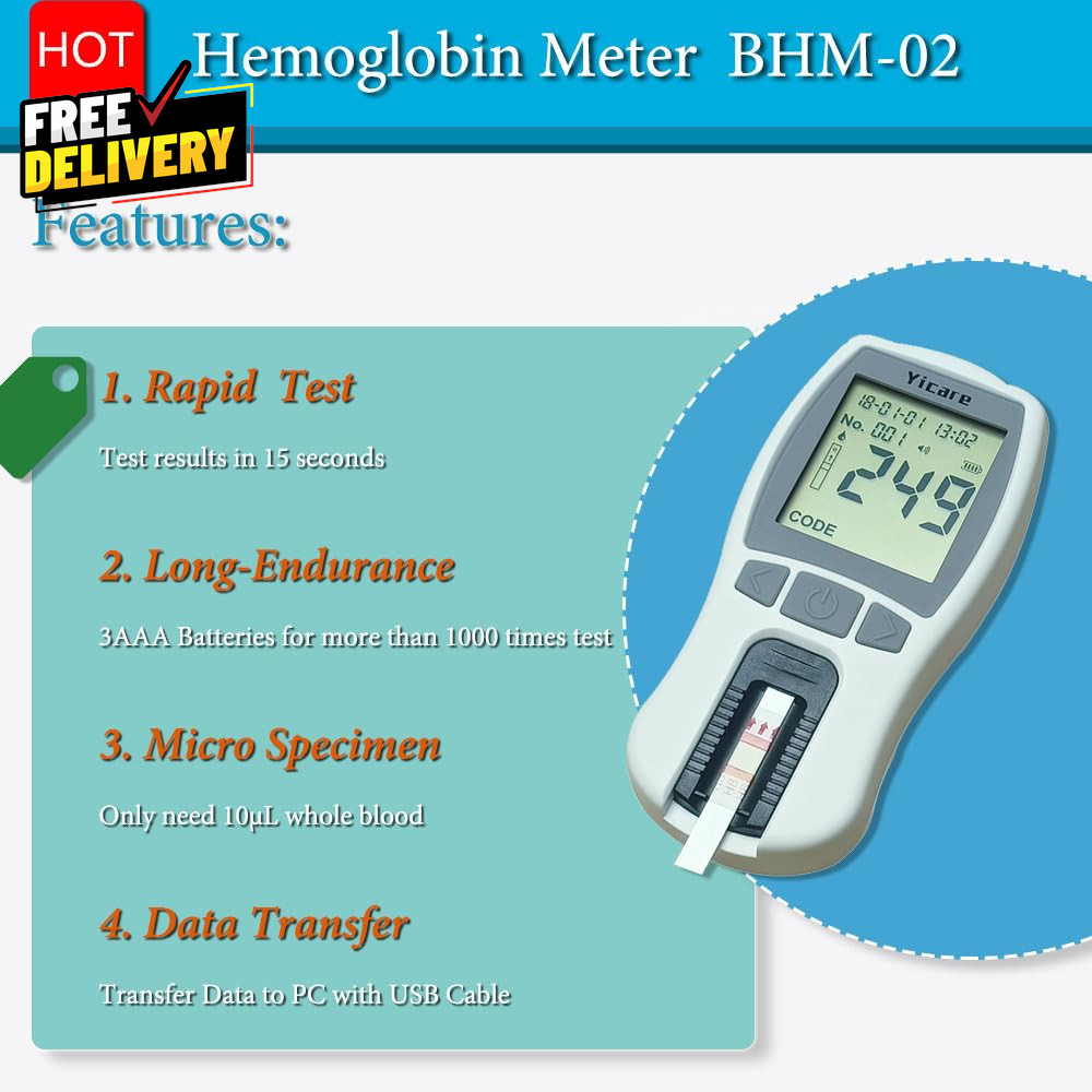 Hemoglobin Meter Hemoglobin Test Meter Hemoglobin Test Kit Hemoglobin Analyzer +