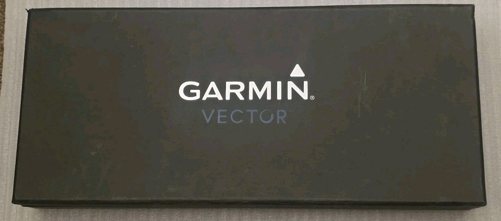 garmin vector pedals Empty Box