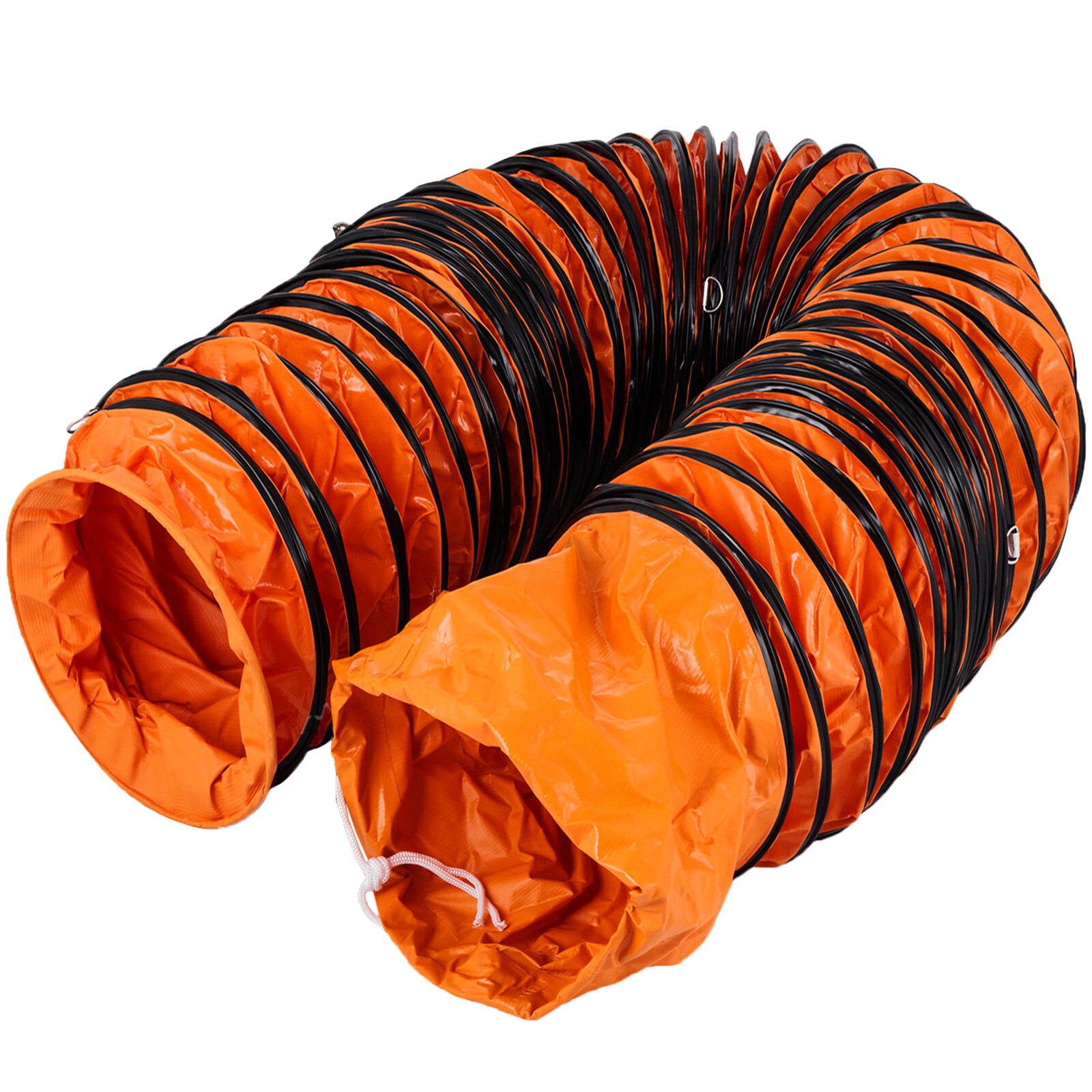 25FT PVC Flexible Duct Hosing 12 Inch INDUSTRY SUPPLY EASY OPERATION PROMOTION