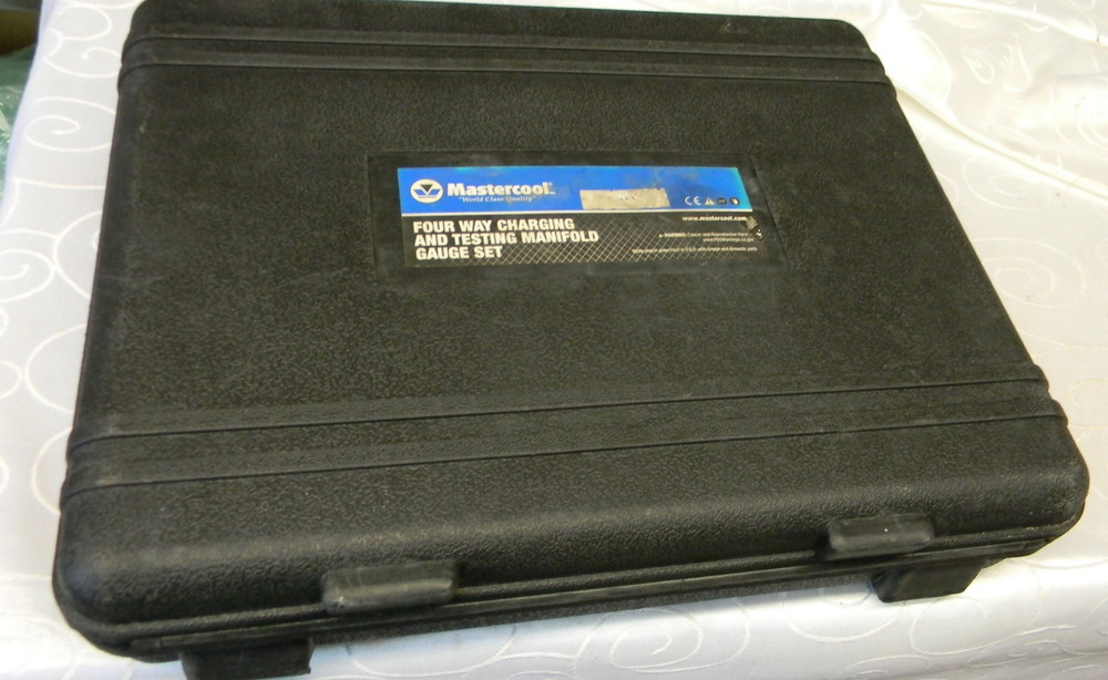 MASTERCOOL FOUR WAY CHARGING AND TESTING MANIFOLD GAUGE SET