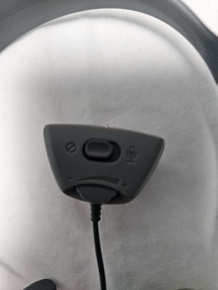 Microsoft Xbox 360 Communicator White/Gray Headband Headset