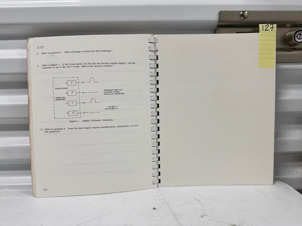 Collins Remote Heading & Basic Logic Techniques User Manual Book Original