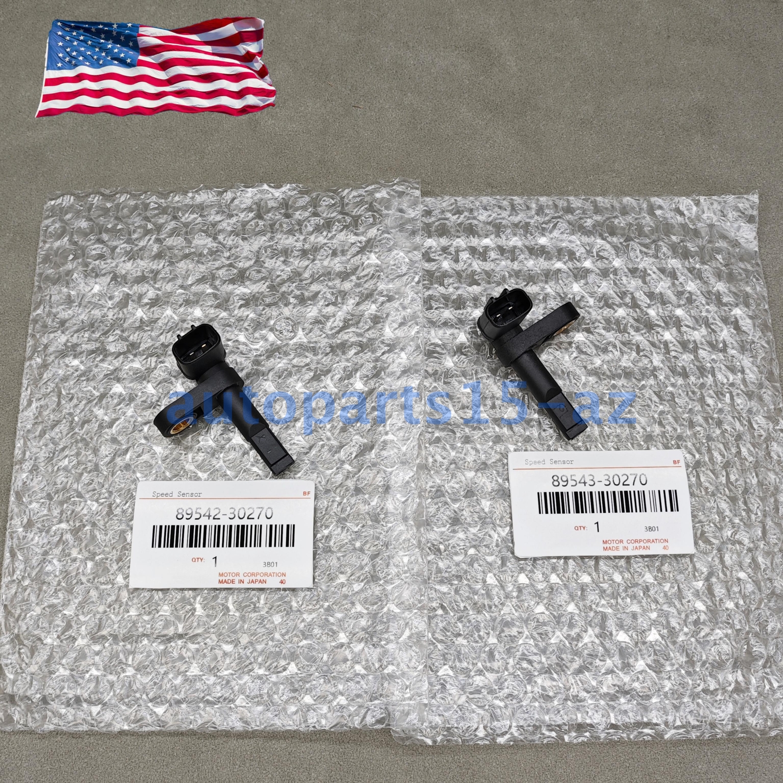 OEM ! Front Left & Right ABS Wheel Speed Sensor For Lexus GS300 GS350 IS250 USA