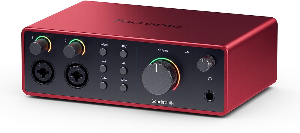 Focusrite Scarlett 4I4 (4th Generation) Audio Interface