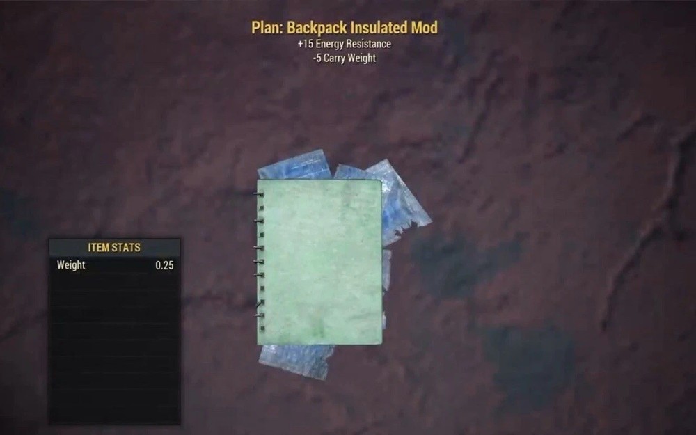 (Xbox) Backpack Insulated Mod Plan