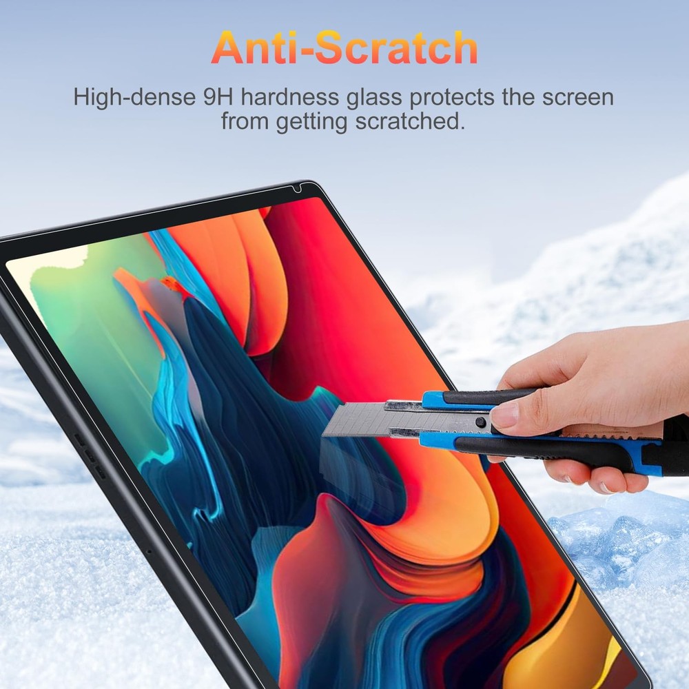 for URAO C107 10.1 inch Screen Protector, Alignment Frame, Bubble Free, AntiS...