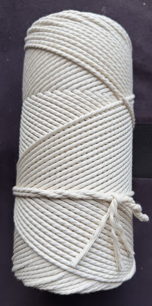 Macrame Cord 3mm Triple Twist