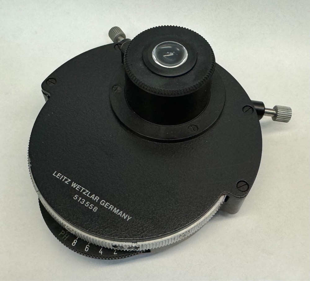 Leica 513558 Phase Contrast Microscope Condenser Ph1, Ph2, Ph3, DF, BF
