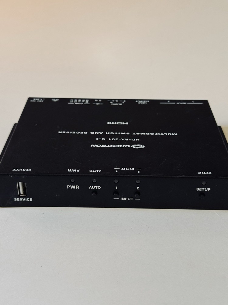 Crestron HD-RX-201 C-E Multiformat Switch and Reciever No AC Adapter