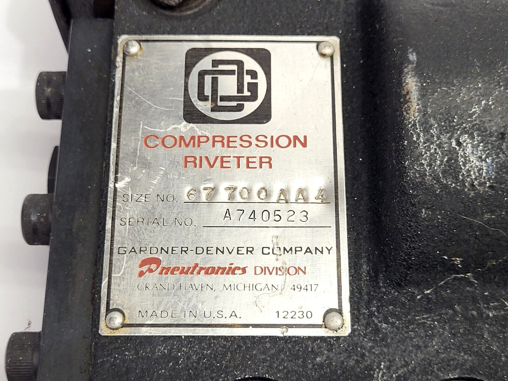 Gardner Denver 67700AA4 Compression Riveter