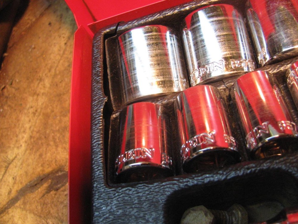 Kline 3/8" Drive Socket Set Deep Shallow Metal Case