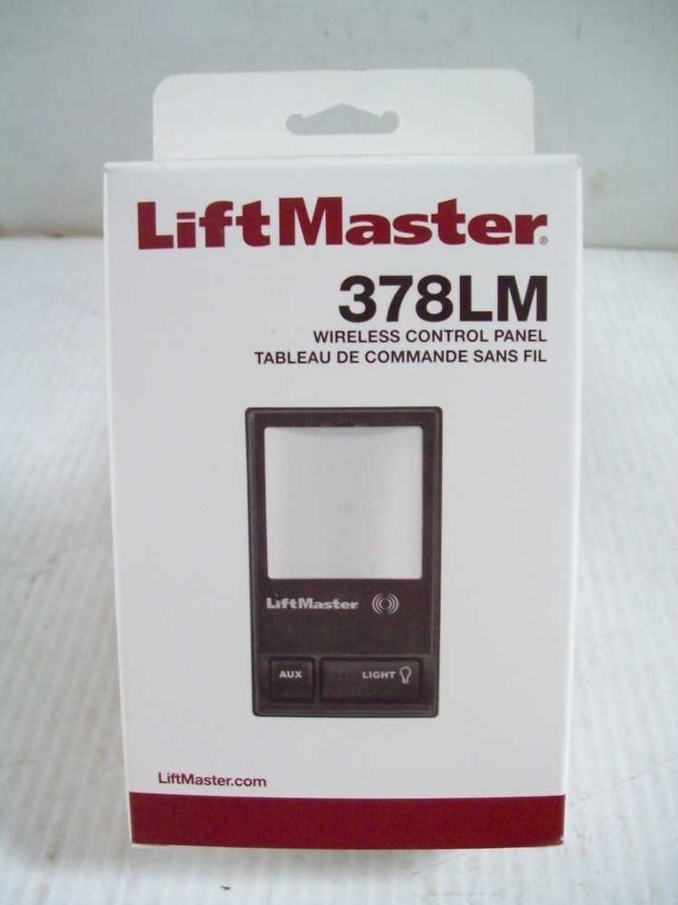 NOS Chamberlain 378LM Garage Door Opener Wireless Three Function Wall Control