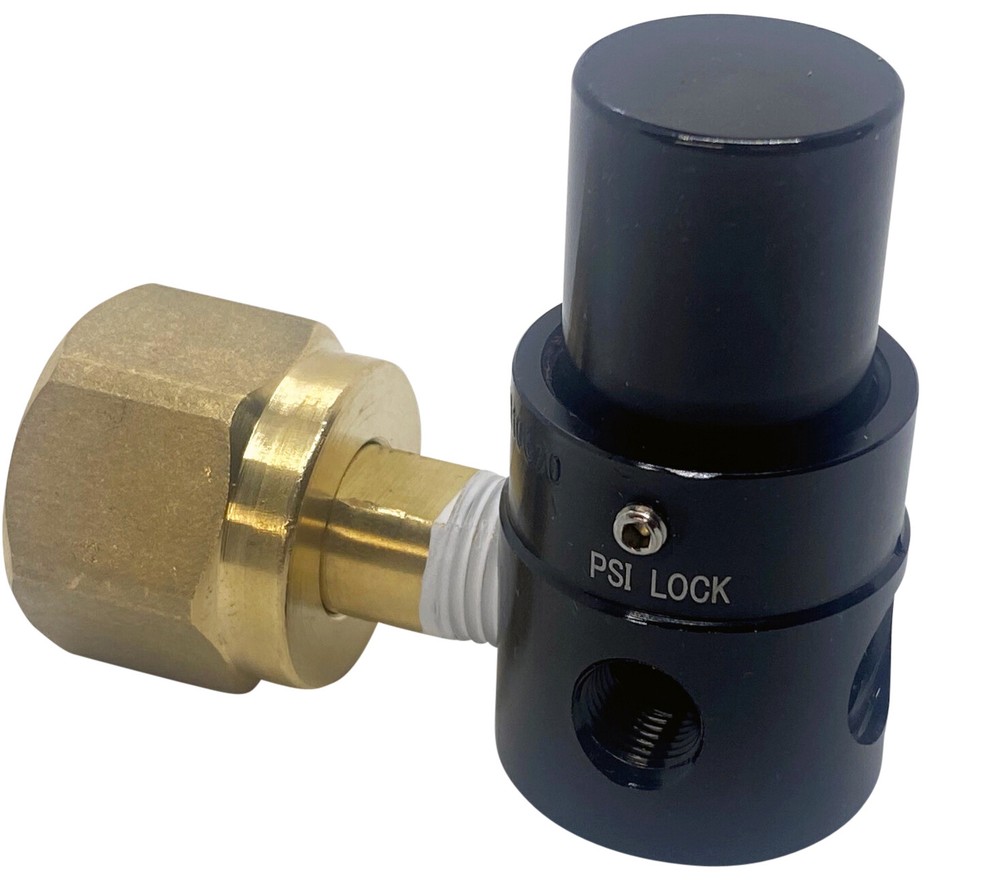 Co2 Air Shifter Compact Mini Aluminum Fixed Regulator 125 PSI