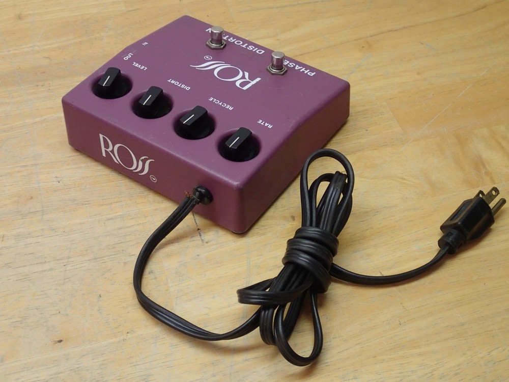 Ross Vintage Phaser Distortion Pedal Damaged Project