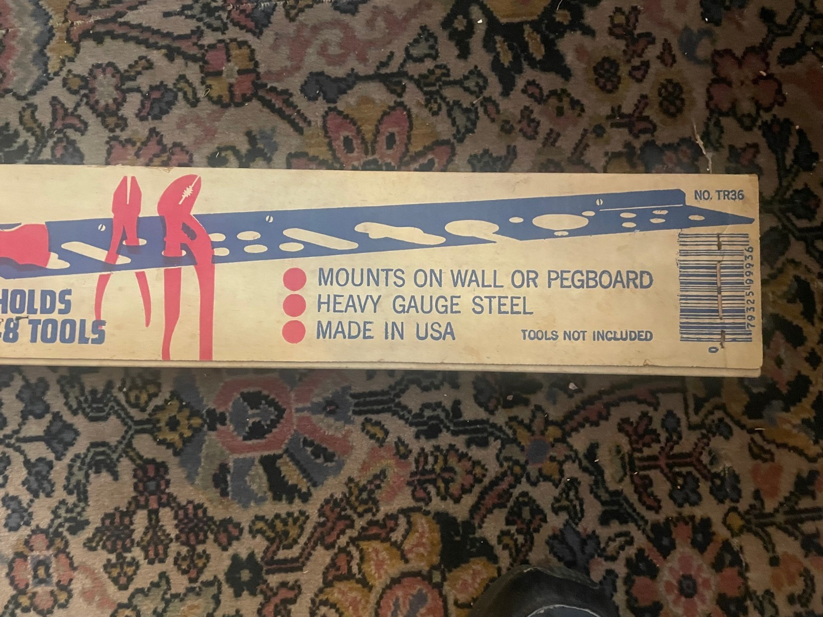 Mountable 3ft Mighty Mack Tool Rack for up to 48 Tools - Unopened Box