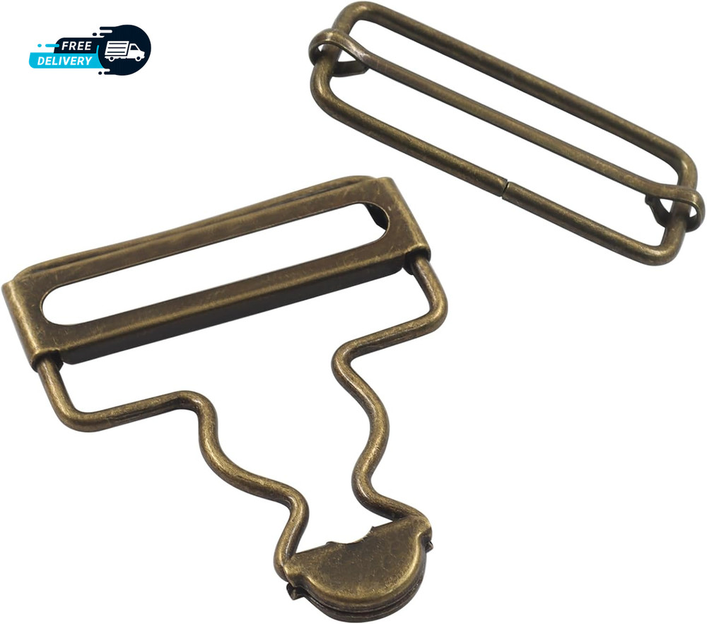 Metal Overall Buckles Replacement – Heavy Duty Adjustable Hardware
