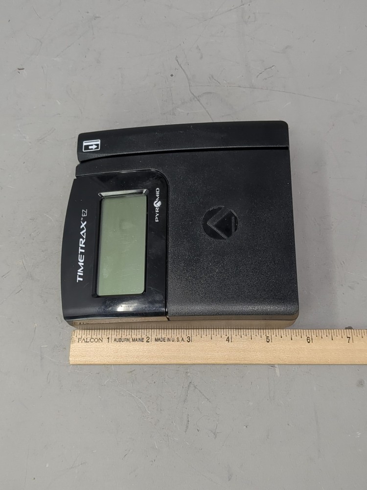 Pyramid TimeTrax EZ Time Clock Terminal Ethernet No Power Adapter Untested