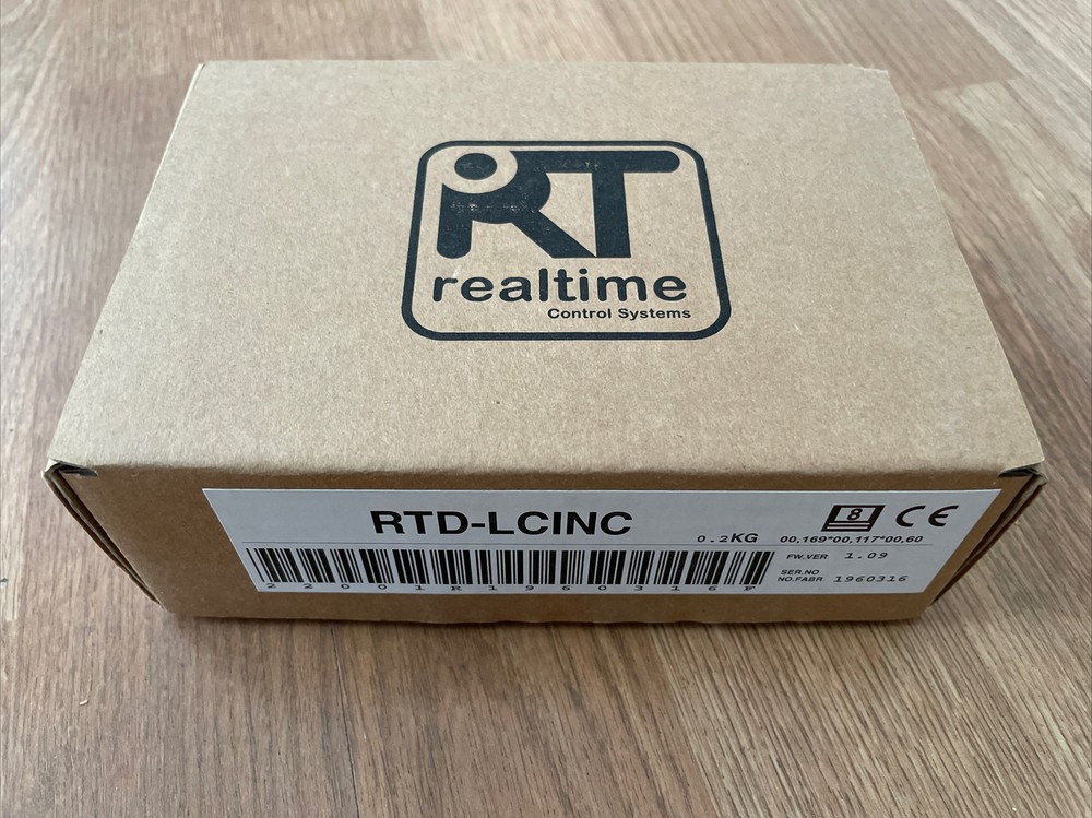 NEW REALTIME RTD-LCINC CONTROL INTERFACE