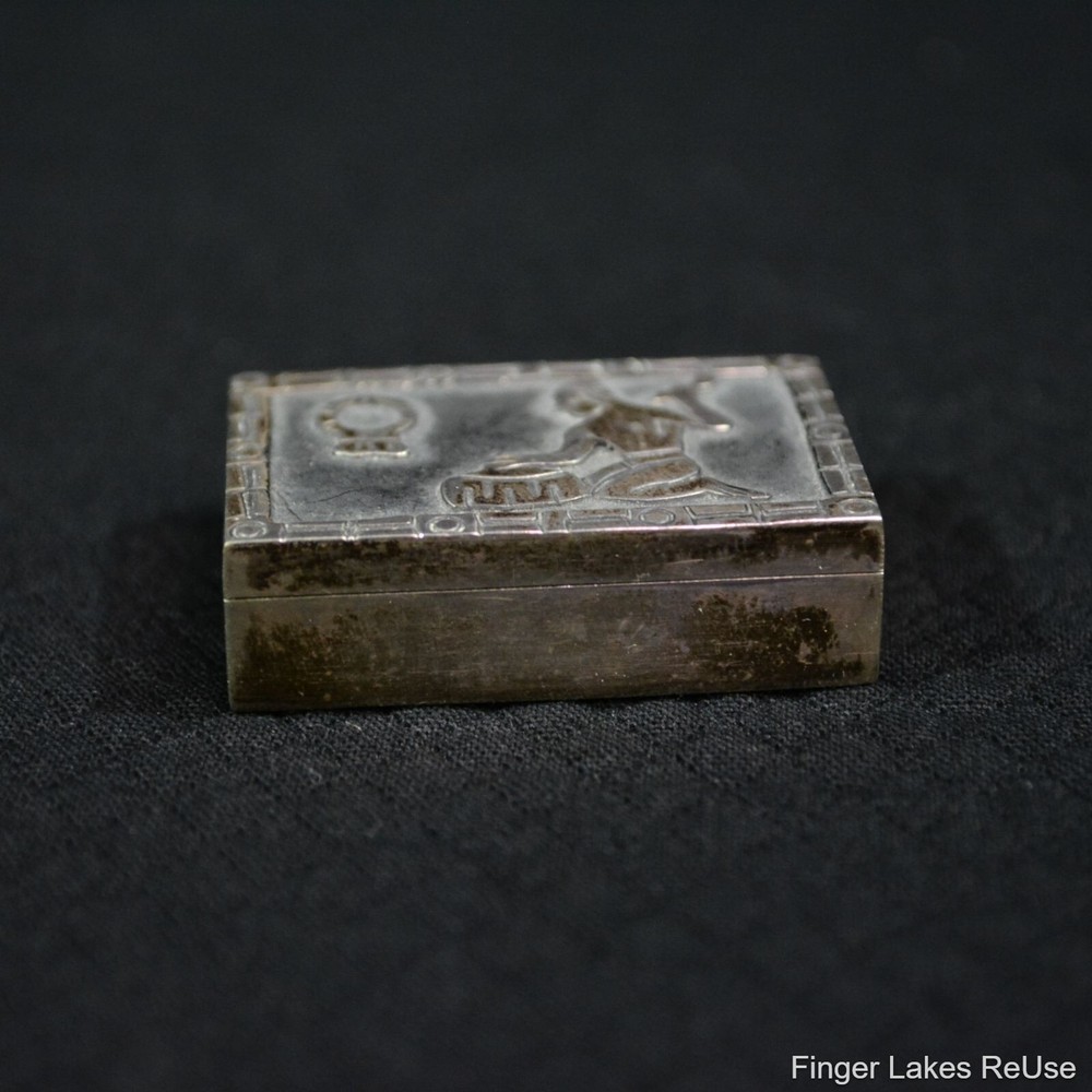 Mexico Sterling Silver Pill Box