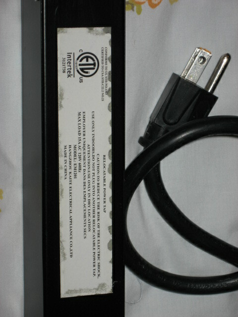 Power Strip, 12 outlet, tested