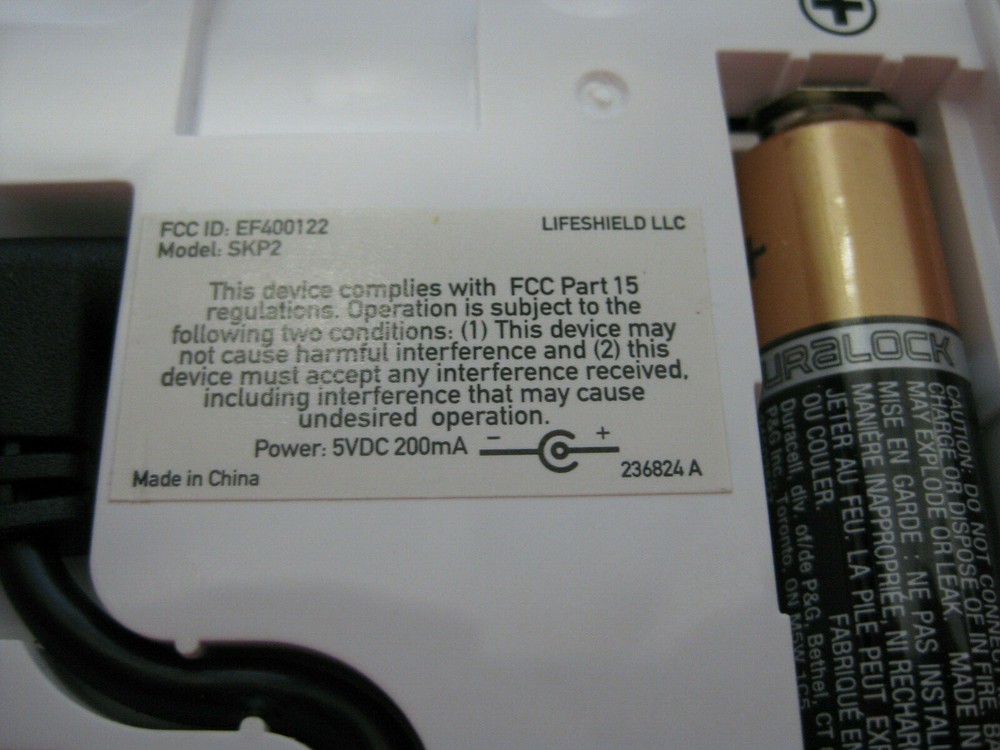 LifeShield SKP2 Home Security DIRECTV Keypad