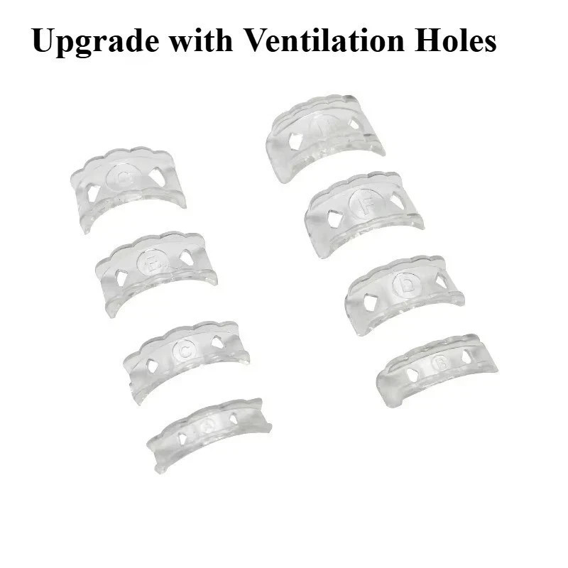 8 Pcs Silicone Ring Size Adjuster Invisible Resizer Reducer for Loose Rings
