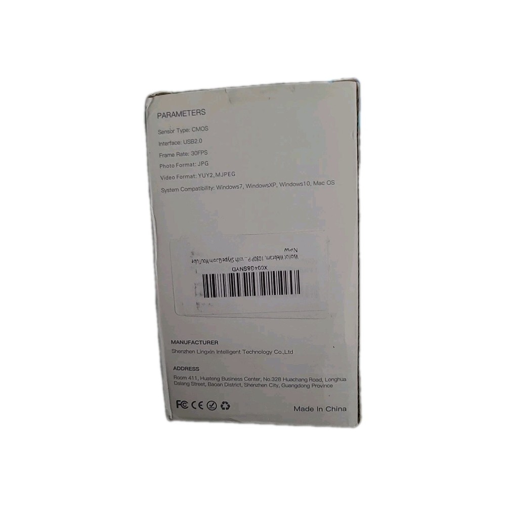 USB Webcamera 1920*1080p, New In Box